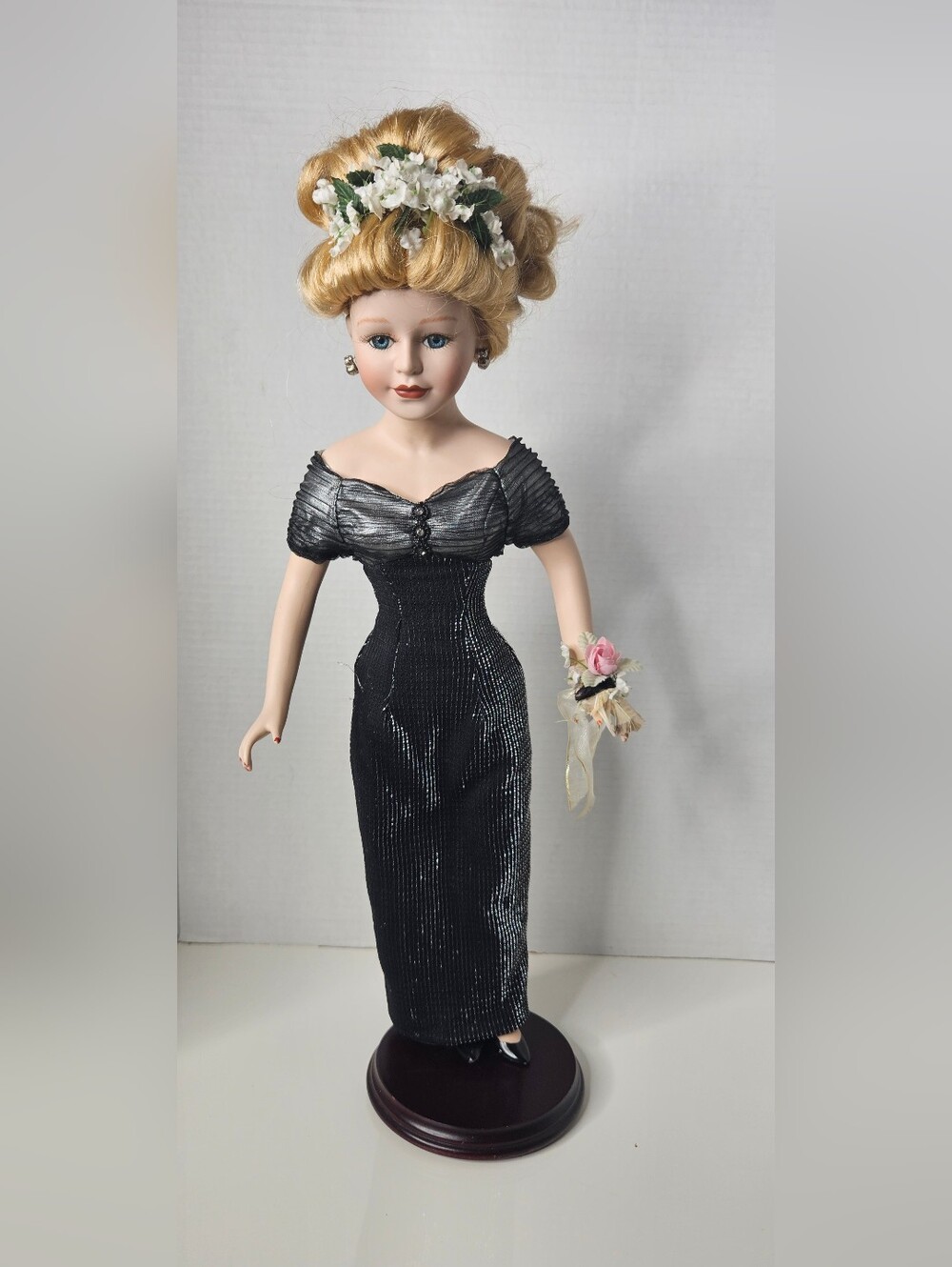 Precious Collectibles Butterfly Kisses Porcelain Doll